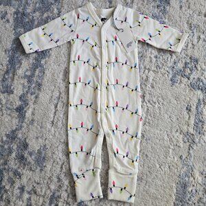NWT Monica + Andy Newborn Christmas Onesie Pajamas